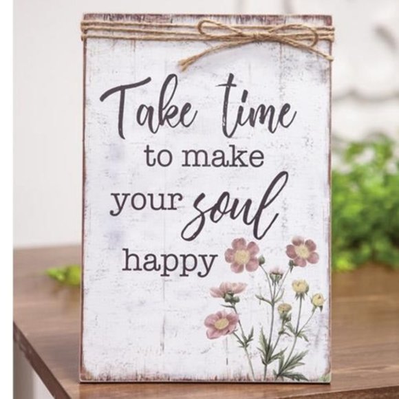 Other - NWT Make Your Soul Happy Sign
